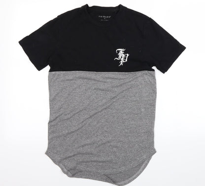 Primark Mens Grey    T-Shirt Size XS