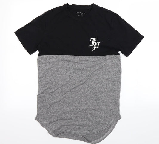 Primark Mens Grey    T-Shirt Size XS