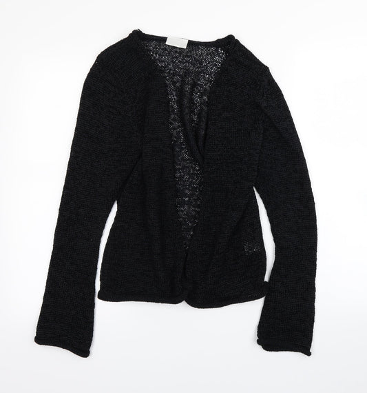 Off Shoot Womens Black   Cardigan Jumper Size S