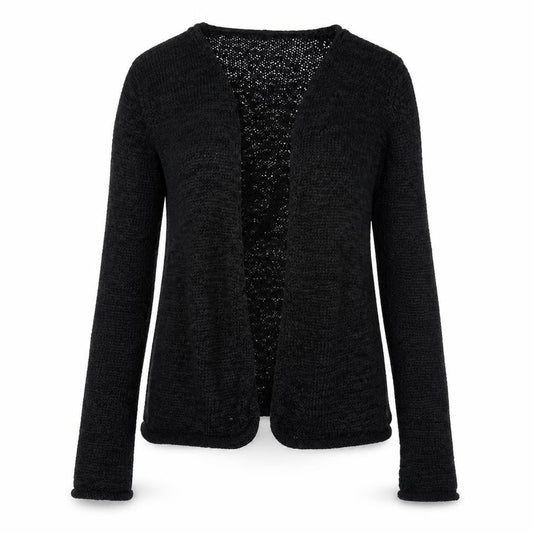 Off Shoot Womens Black   Cardigan Jumper Size S