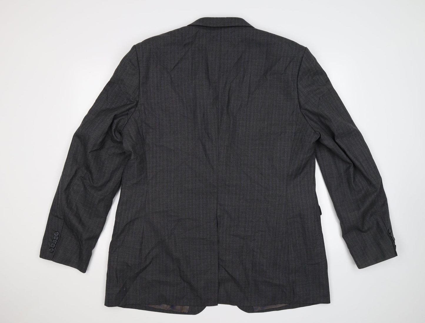 Mens UK Size 38 George Regular Grey Suit Jacket