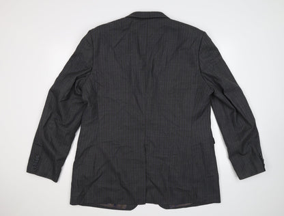 Mens UK Size 38 George Regular Grey Suit Jacket