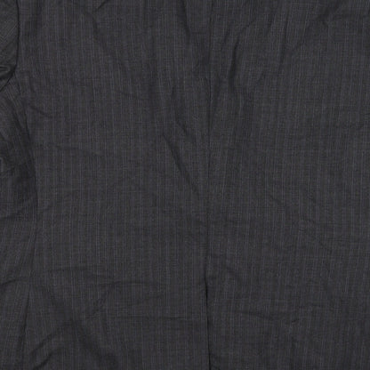 Mens UK Size 38 George Regular Grey Suit Jacket