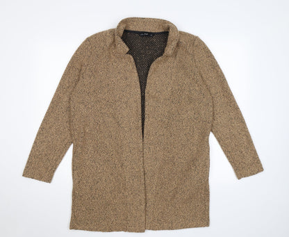F&F Womens Brown   Cardigan Jumper Size 14