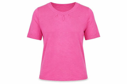 elegant collection Womens Pink  Knit Pullover Jumper Size S