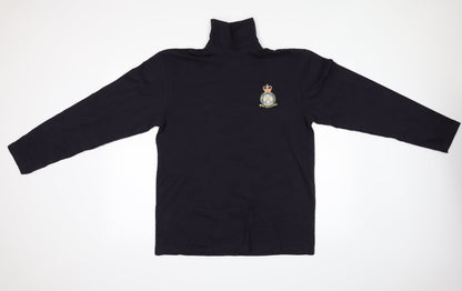 Henbury Mens Blue   Pullover Jumper Size M