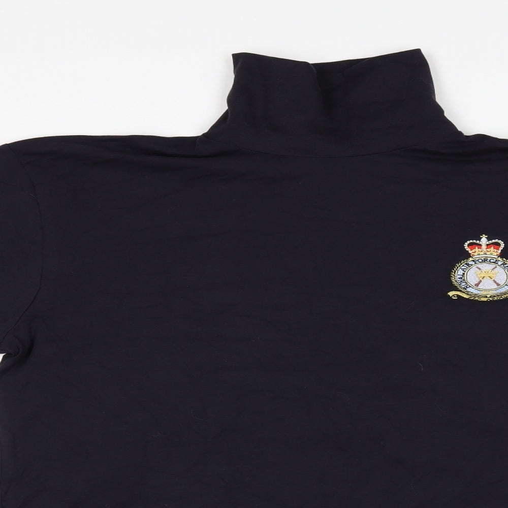 Henbury Mens Blue   Pullover Jumper Size M