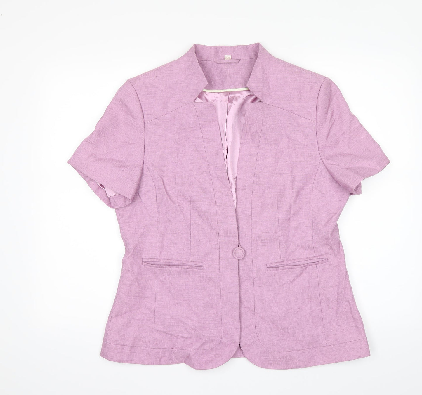 Womens UK Size 14 Anna Rose Regular Pink Suit Jacket