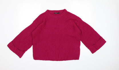 Brave Soul Womens Purple   Pullover Jumper Size 12