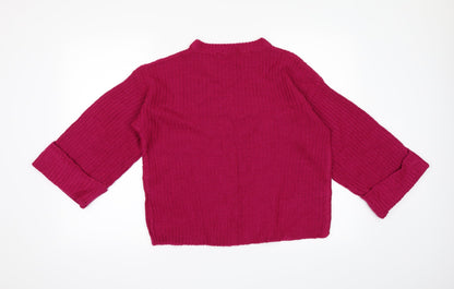 Brave Soul Womens Purple   Pullover Jumper Size 12