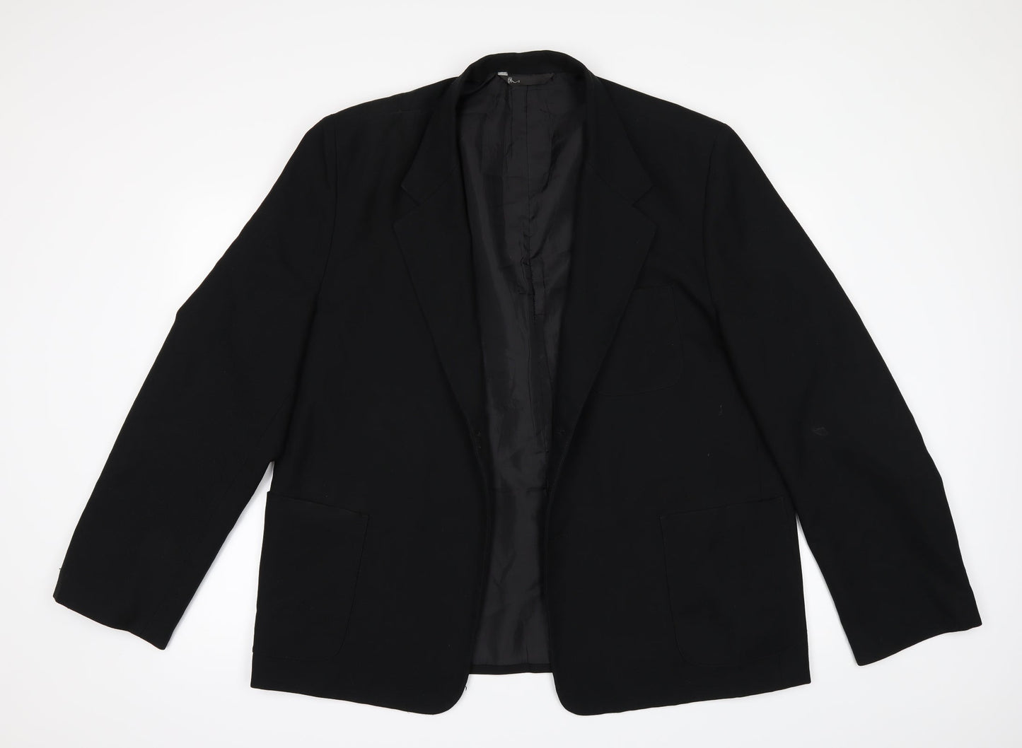 Mens UK Size 42 BHS Regular Black Suit Jacket