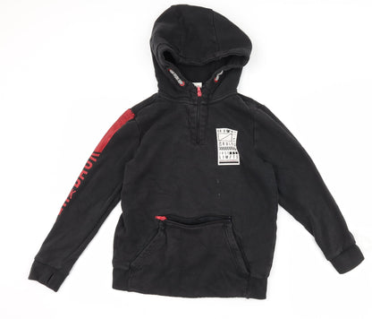 F&F Boys Blue   Pullover Hoodie Size 10-11 Years  - Graphic