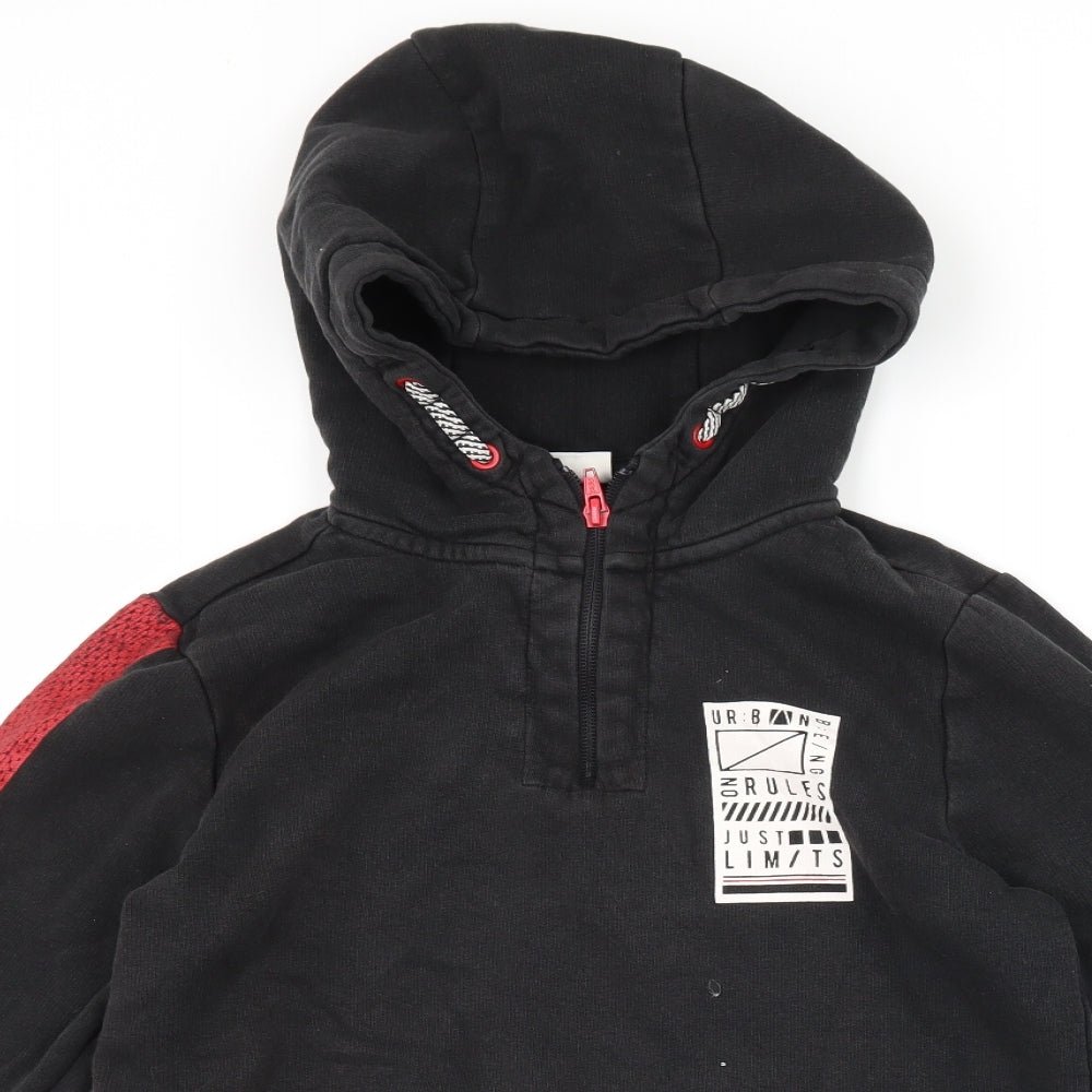F&F Boys Blue   Pullover Hoodie Size 10-11 Years  - Graphic