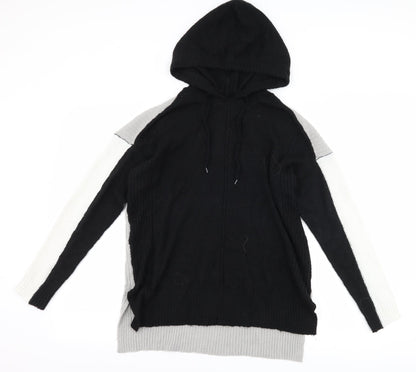 Select Womens Black   Pullover Hoodie Size 12
