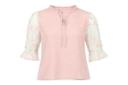 Womens UK Size M SheIn Pink Basic Blouse