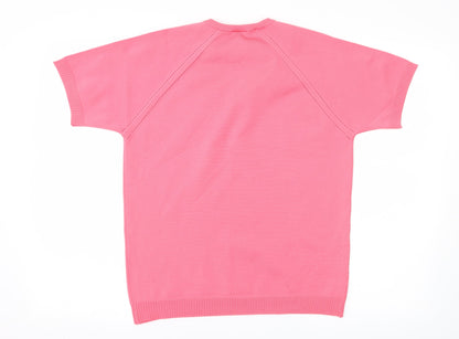 brettles Womens Pink   Basic T-Shirt Size 14