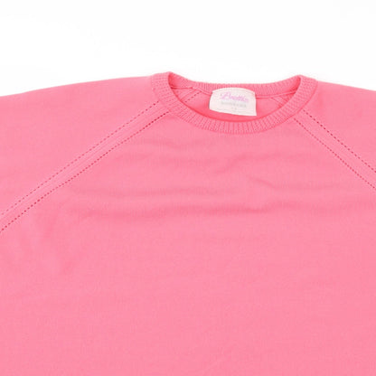 brettles Womens Pink   Basic T-Shirt Size 14