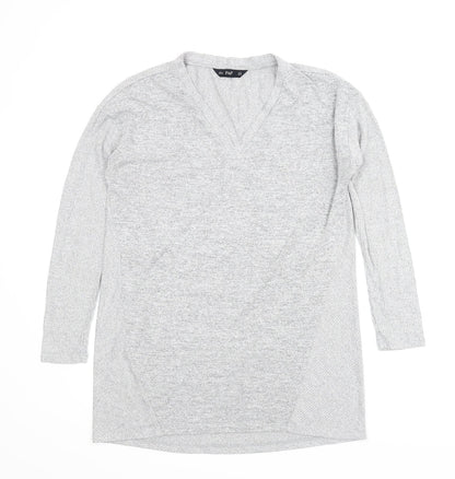 F&F Womens Grey   Tunic T-Shirt Size 14