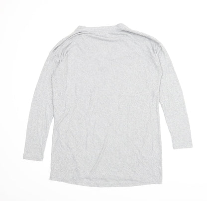F&F Womens Grey   Tunic T-Shirt Size 14