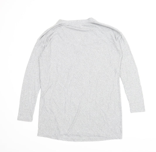 F&F Womens Grey   Tunic T-Shirt Size 14