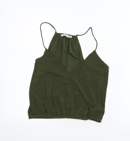 BKS Girl Womens Green   Camisole Tank Size M