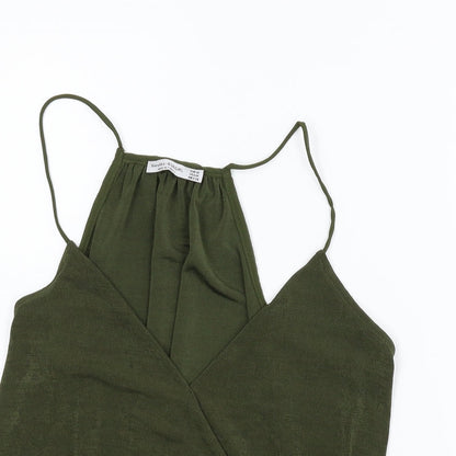 BKS Girl Womens Green   Camisole Tank Size M