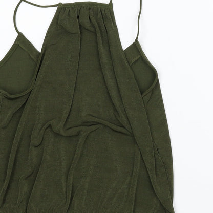 BKS Girl Womens Green   Camisole Tank Size M