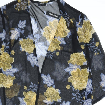 Womens UK Size 10 JD Williams Multicoloured Kimono Blouse