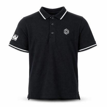 F&F Boys Black   Basic Polo Size 8-9 Years