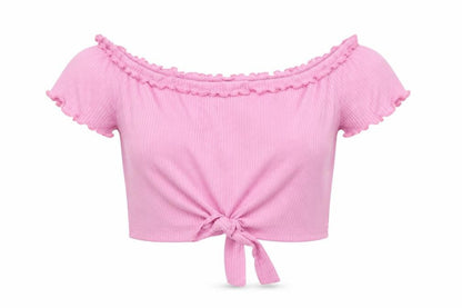Misguided Womens Pink   Cropped Tank Size 6