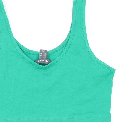 Primark Womens Green   Basic T-Shirt Size 10