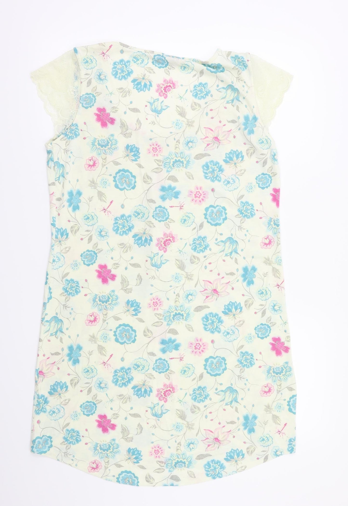 TU Womens Ivory Floral  Capri Dress Size 10
