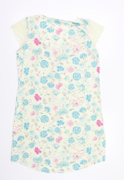 TU Womens Ivory Floral  Capri Dress Size 10