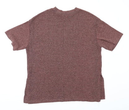 Primark Womens Red   Basic T-Shirt Size S