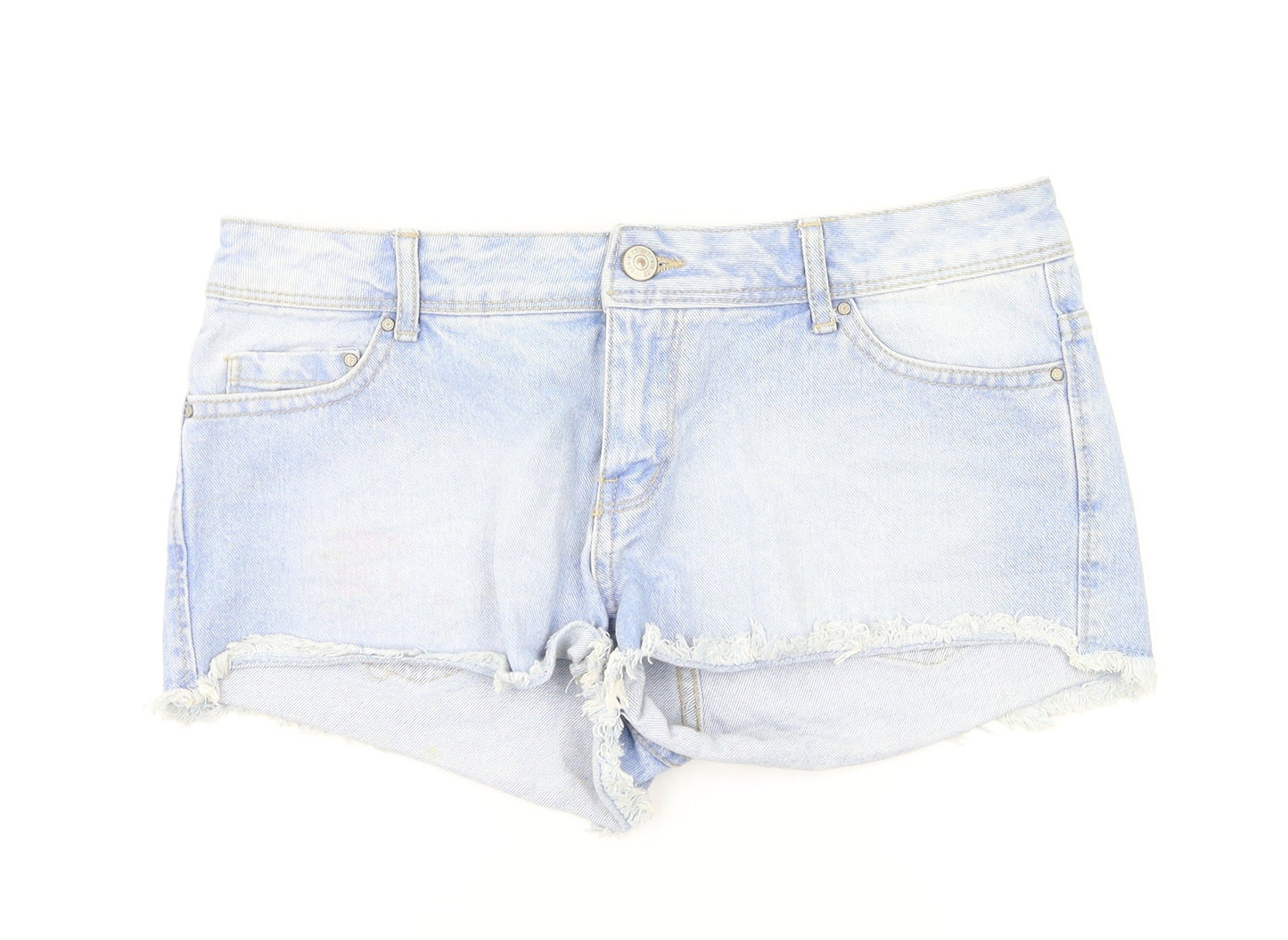 Denim &co  Womens Blue   Hot Pants Shorts Size 8