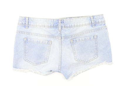 Denim &co  Womens Blue   Hot Pants Shorts Size 8