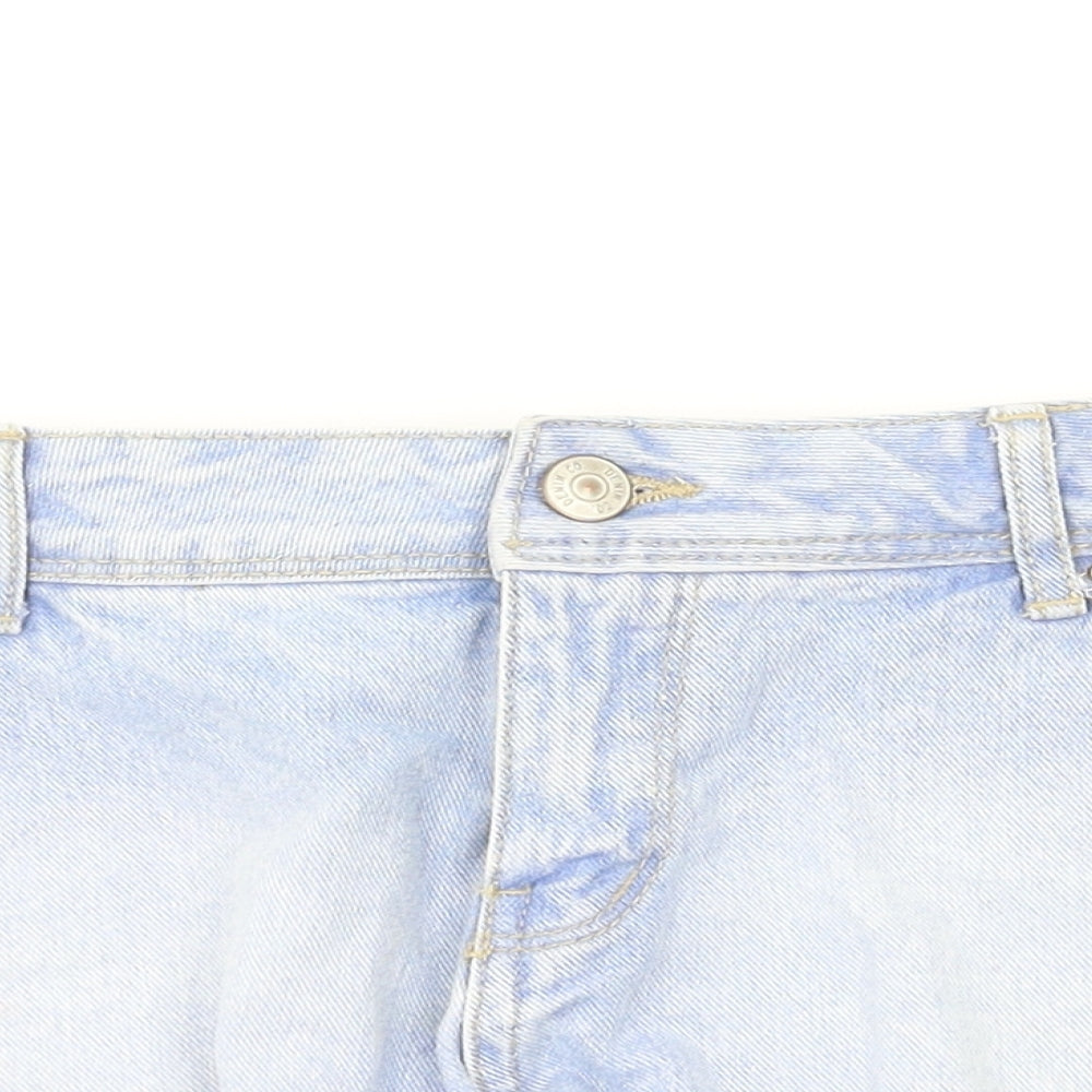 Denim &co  Womens Blue   Hot Pants Shorts Size 8