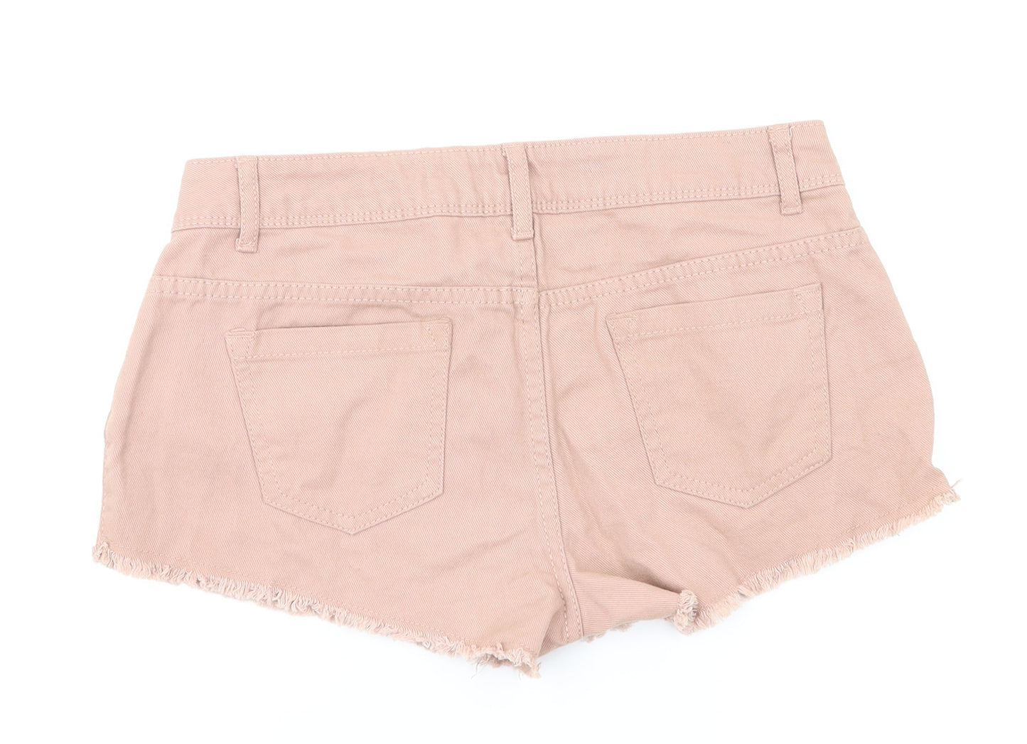 Denim &co  Womens Pink   Hot Pants Shorts Size 8