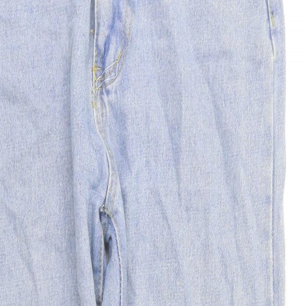 Womens UK Size S preworn Regular Fit Straight Blue Jeans