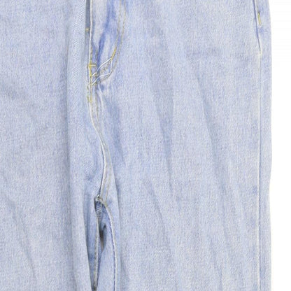 Womens UK Size S preworn Regular Fit Straight Blue Jeans