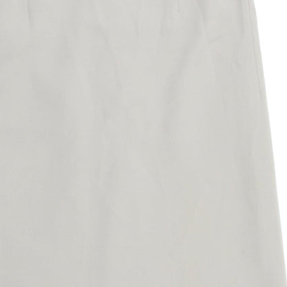NAFNAE Womens Beige   A-Line Skirt Size 40