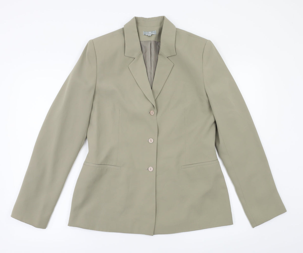 NAFNAF Womens Beige   Jacket Blazer Size 40