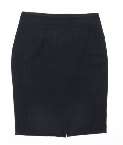 Dorothy Perkins Womens Black   A-Line Skirt Size 12