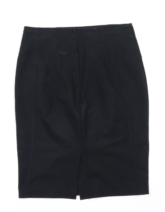 Dorothy Perkins Womens Black   A-Line Skirt Size 12