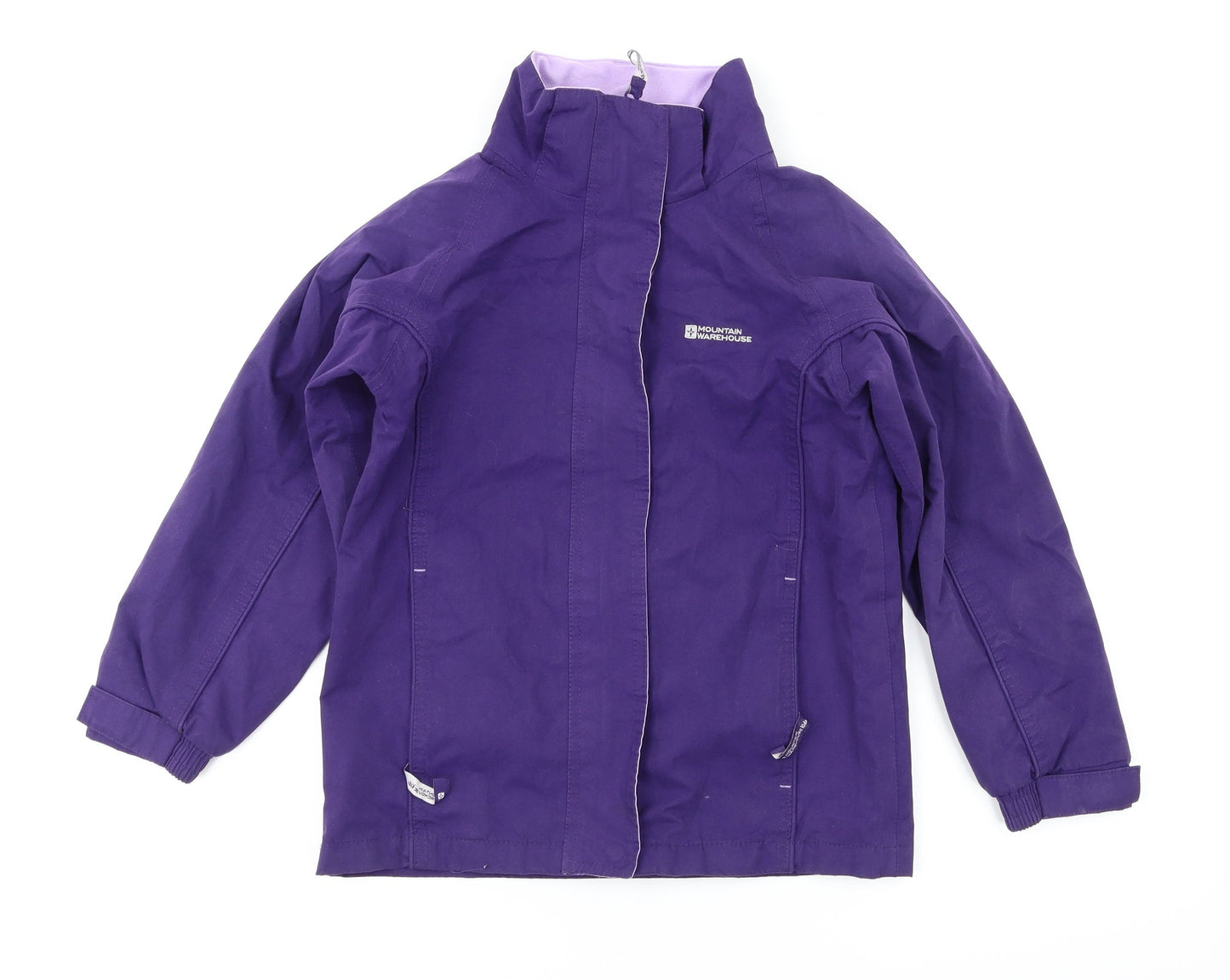 mountin Wearhouse Girls Purple   Basic Coat Coat Size 7-8 Years