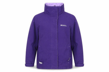 mountin Wearhouse Girls Purple   Basic Coat Coat Size 7-8 Years