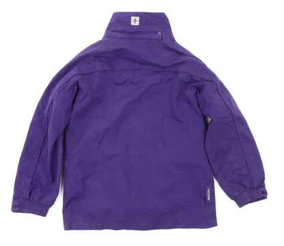 mountin Wearhouse Girls Purple   Basic Coat Coat Size 7-8 Years