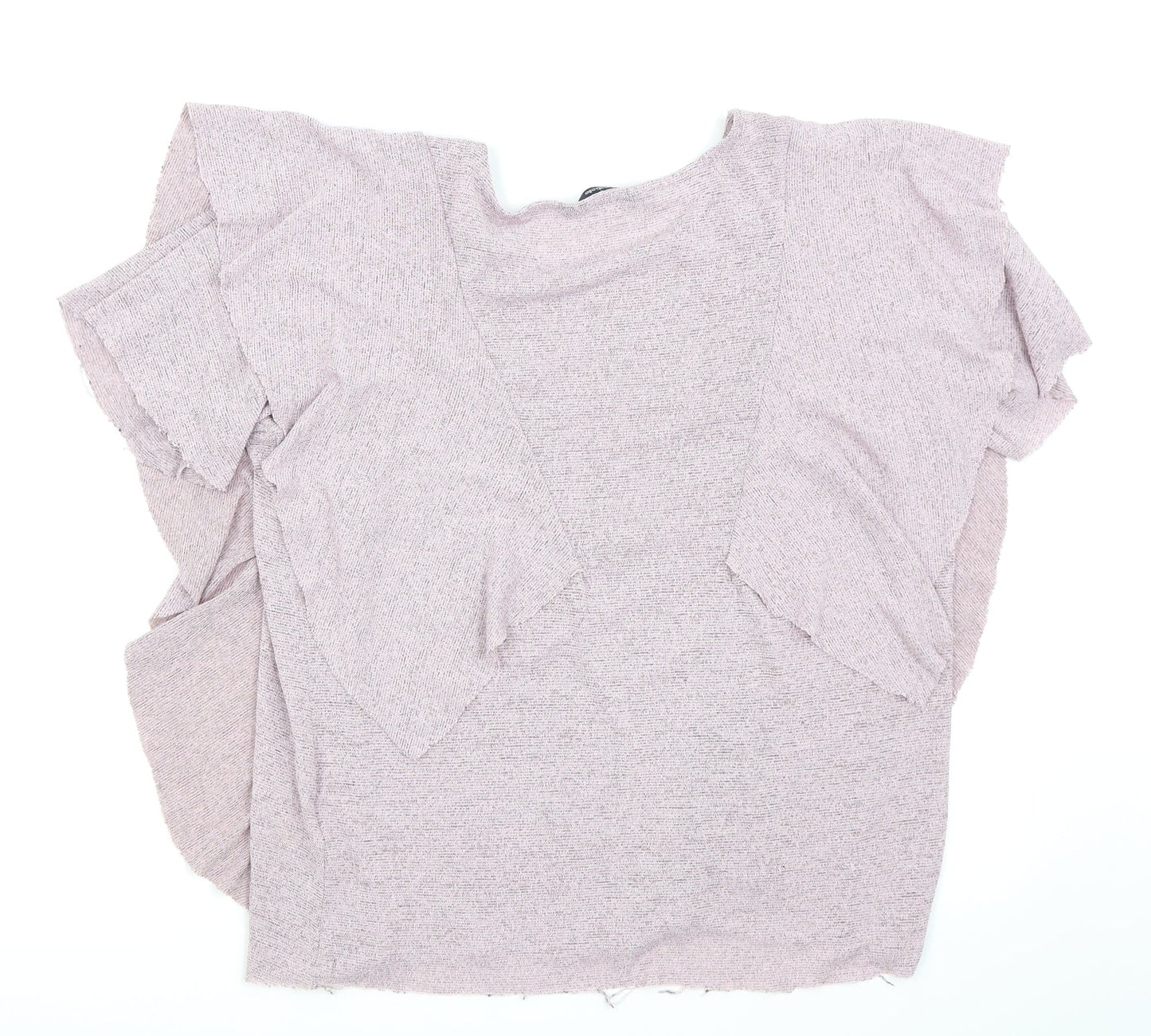 Womens UK Size XL Annabelle Pink Basic T-Shirt