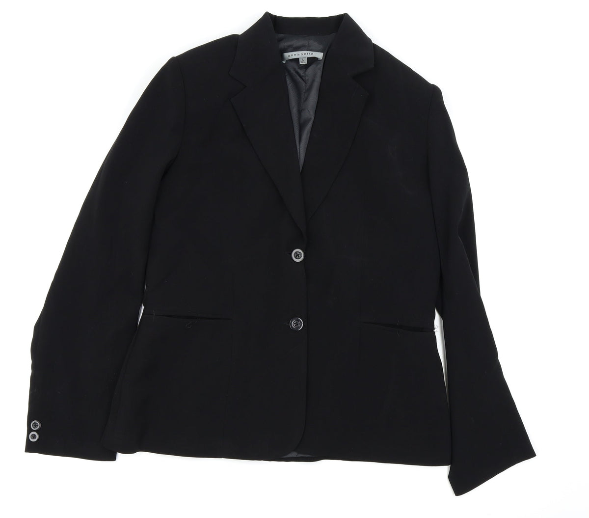 Annabelle Womens Black   Jacket Blazer Size L