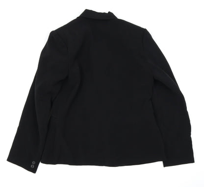 Annabelle Womens Black   Jacket Blazer Size L